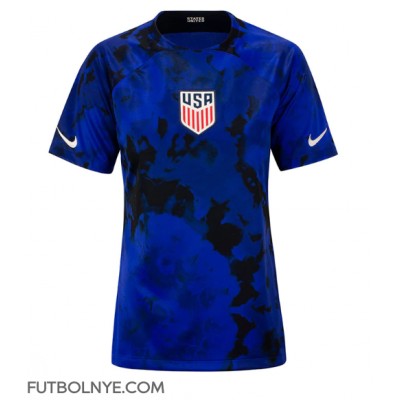 Camiseta Estados Unidos Visitante Equipación para mujer Mundial 2022 manga corta
